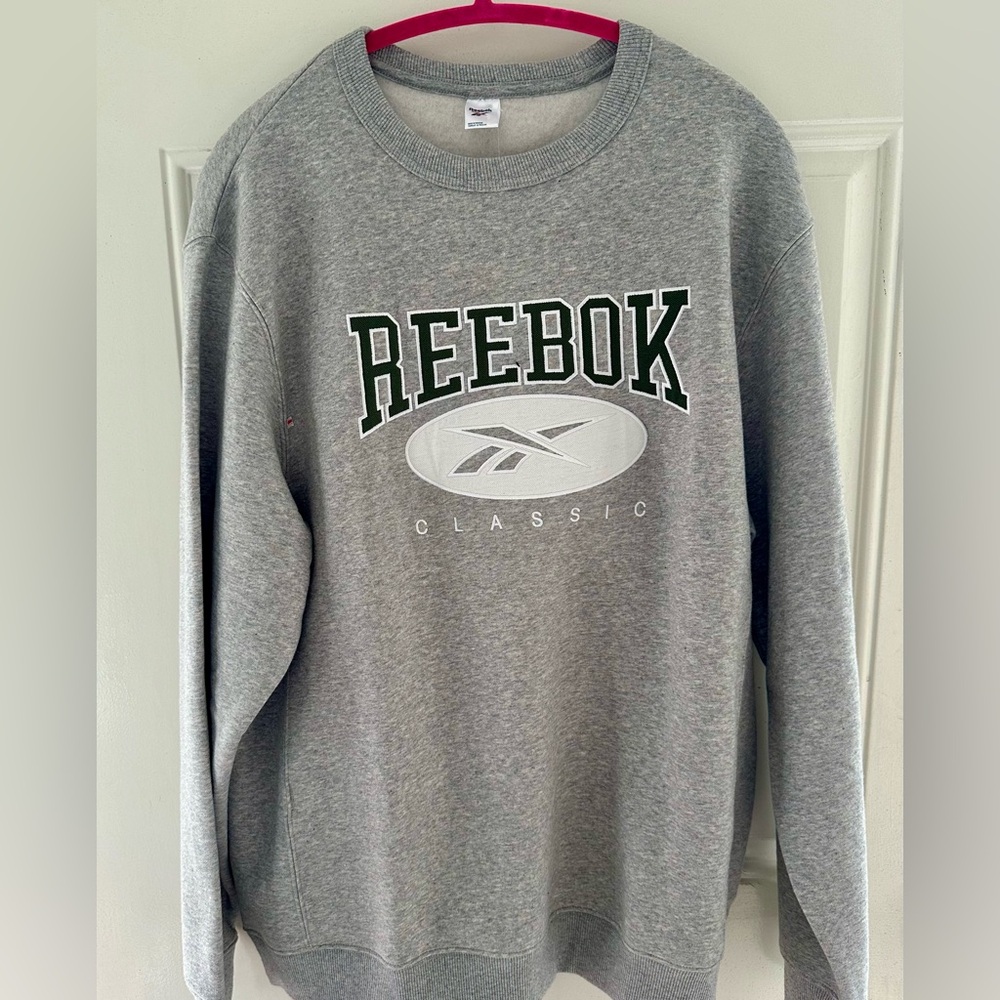 Reebok Gray Crew Neck